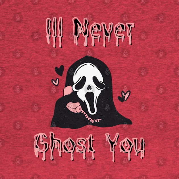 Ghost Face Valentine by LylaLace Studio